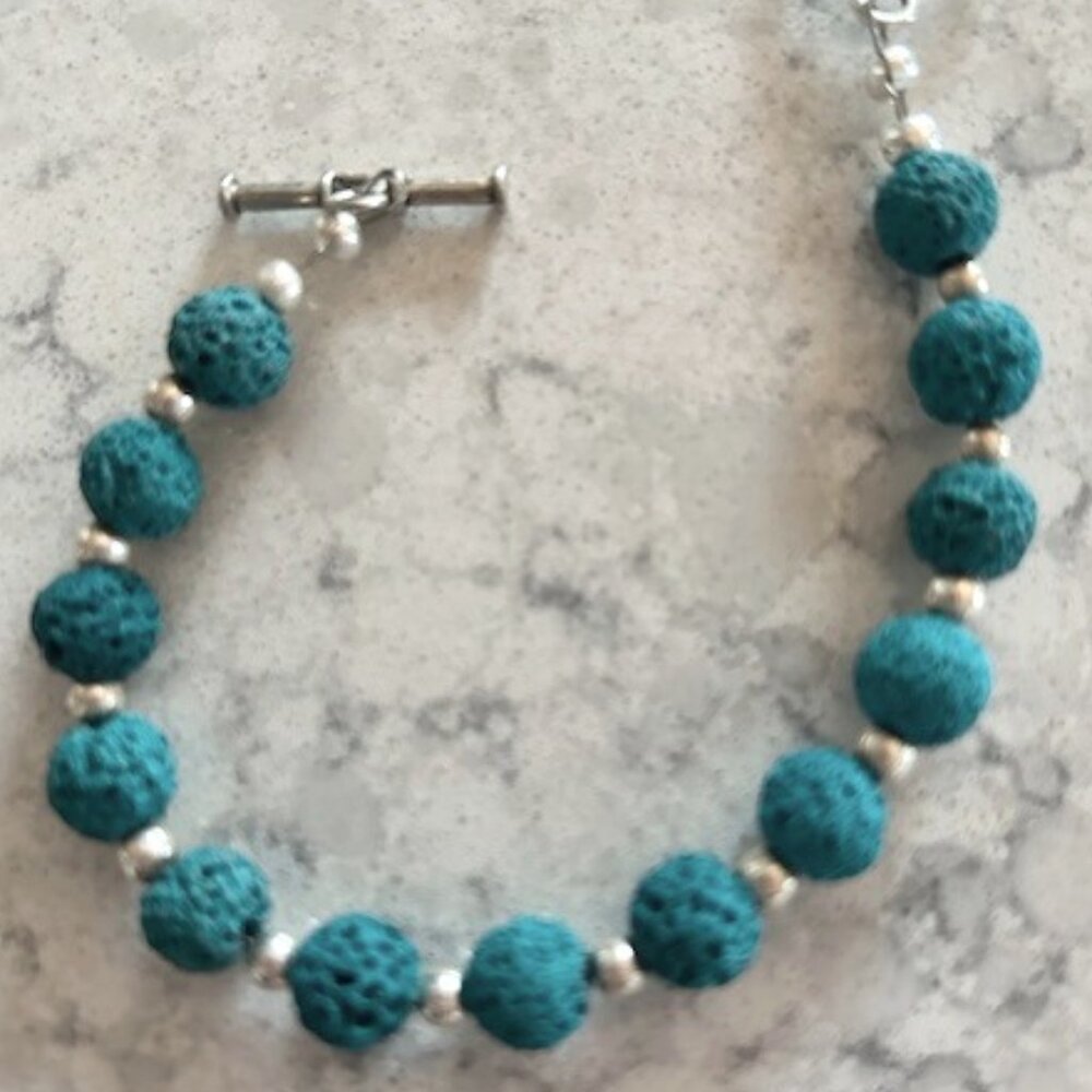 Lava rock bracelet